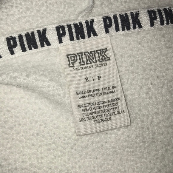 PINK Victoria’s Secret grey and white jacket. - Picture 3 of 3